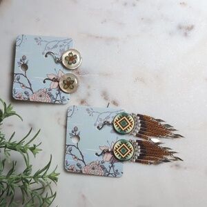 Southwest Earrings and Flower Earrings